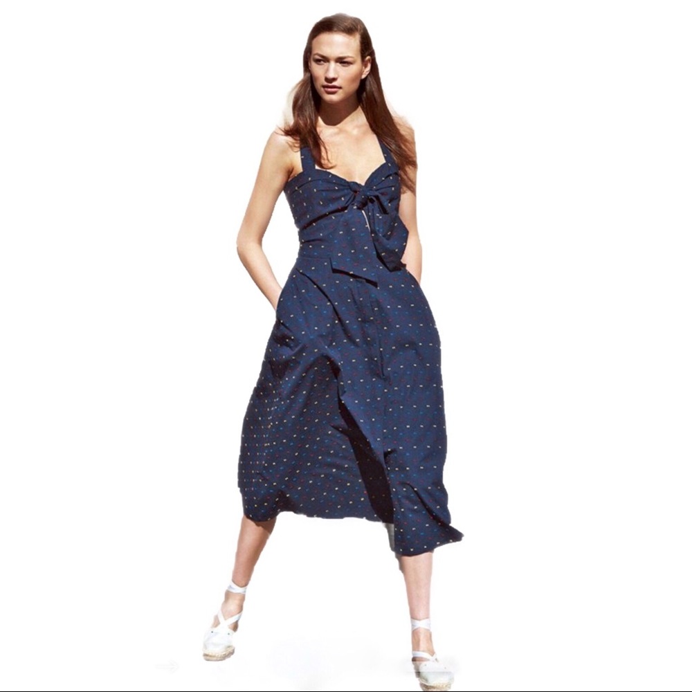 Blue summer dress